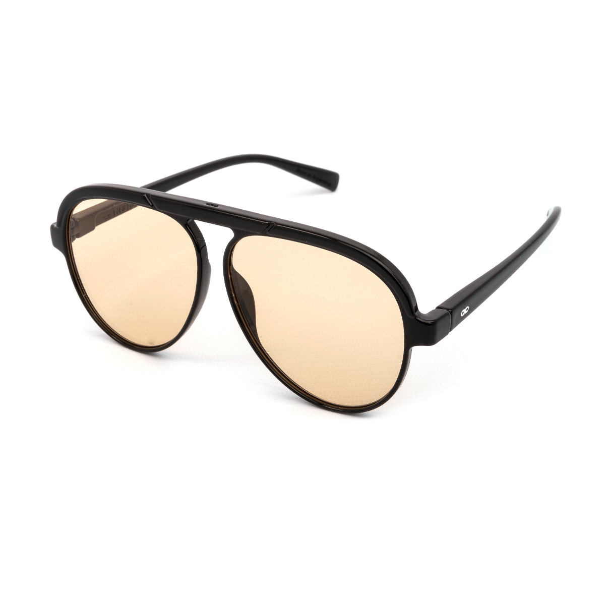 Paris Negro Brillo Lente Tostado