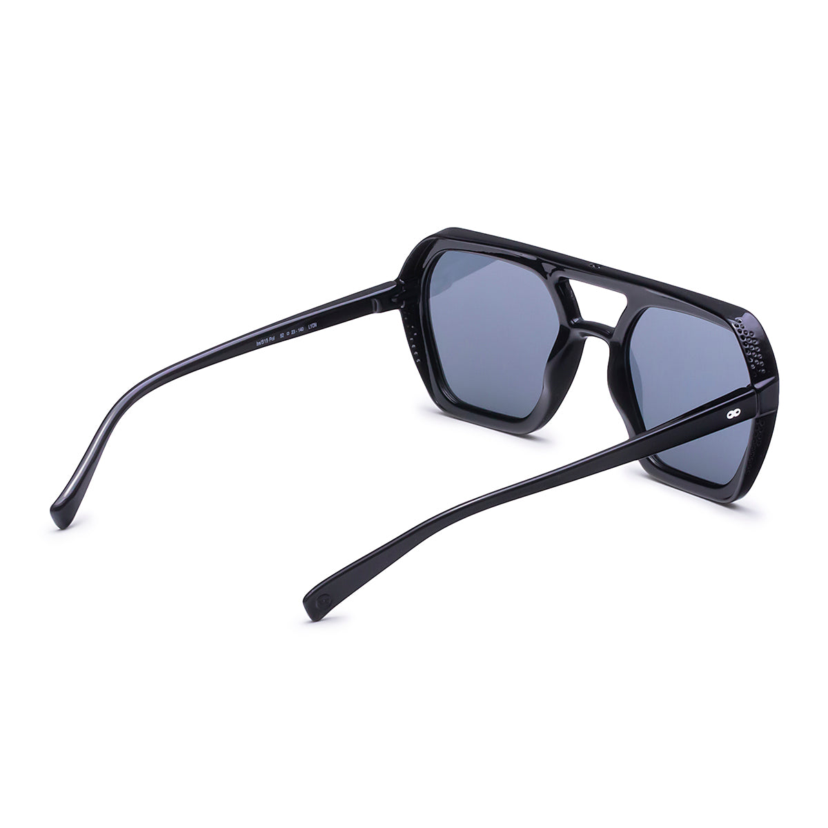 Lyon Negro Brillo Lente Gris Polarizado