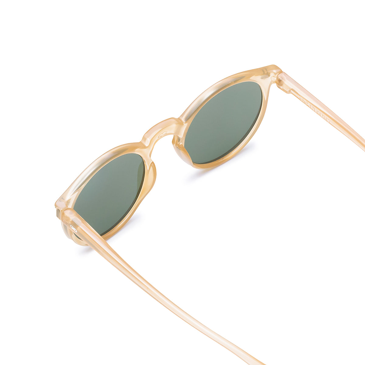 Anteojos De Sol Tulum Honey Lente Verde Polarizado