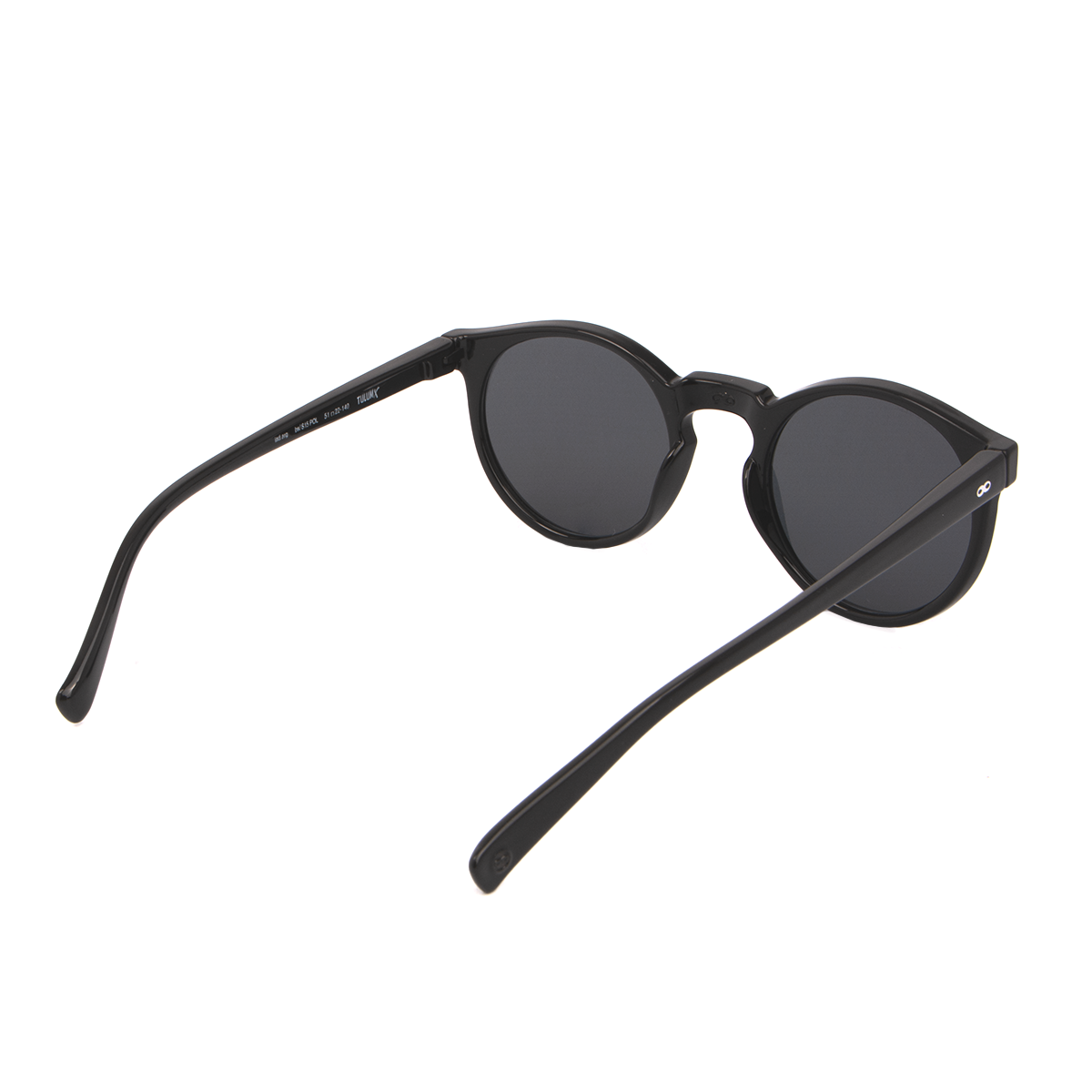 Tulum Negro Brillo Lente Gris Polarizado