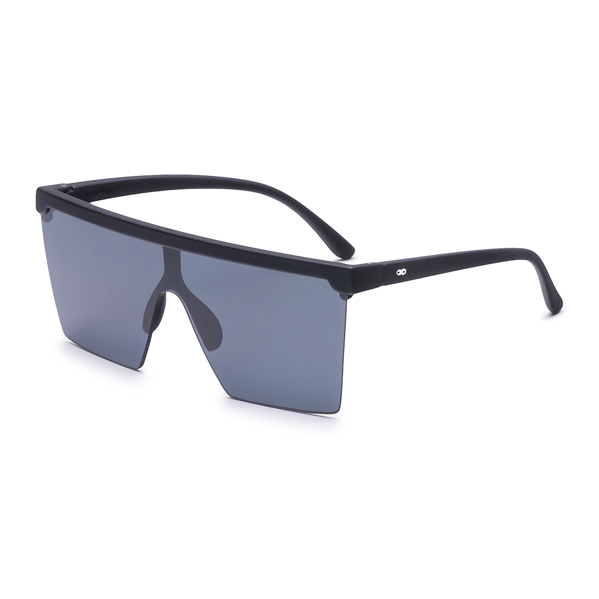Anteojos De Sol Moscow Negro Mate Lente Gris