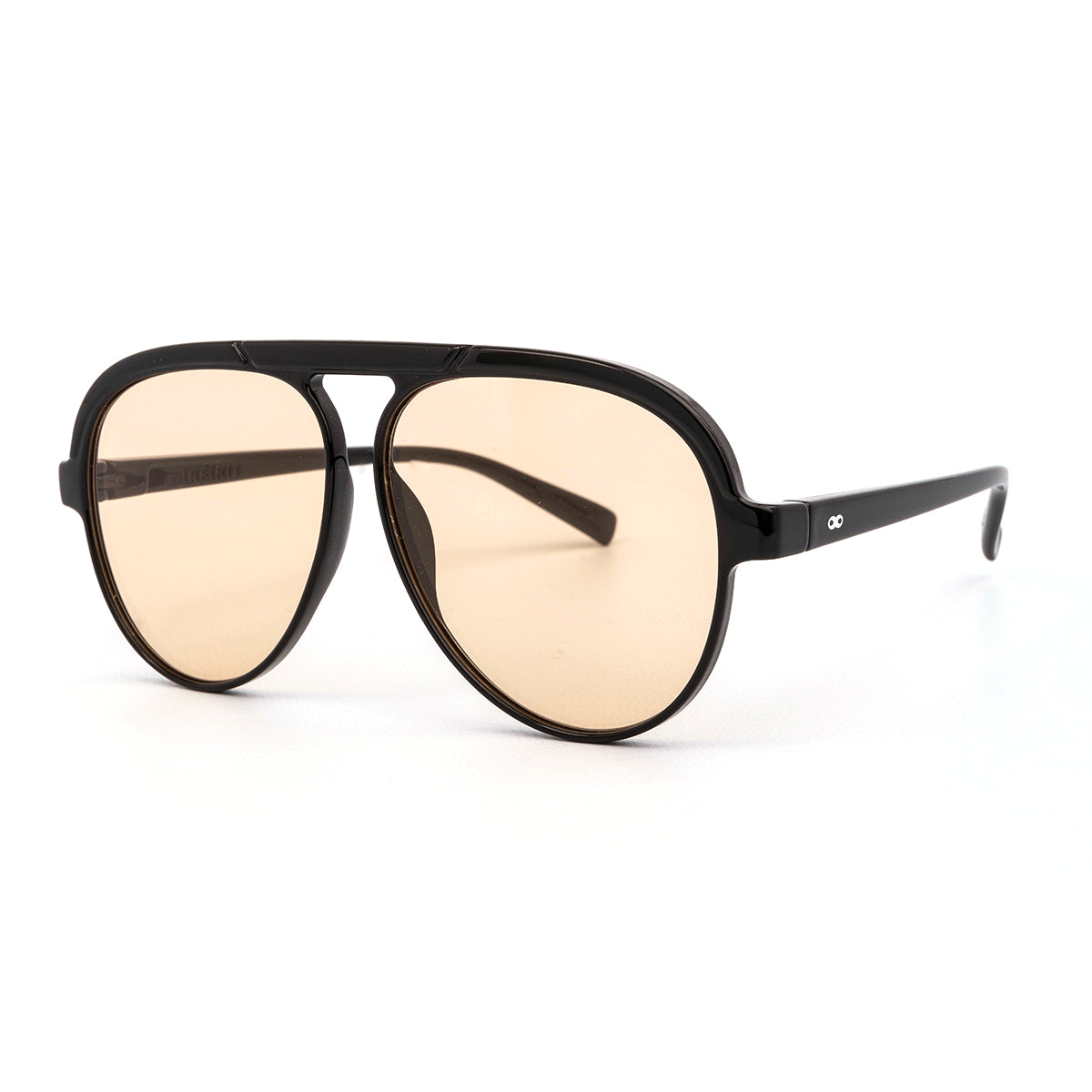 Paris Negro Brillo Lente Tostado