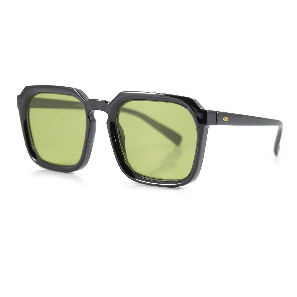Monaco Negro Brillo Lente Verde