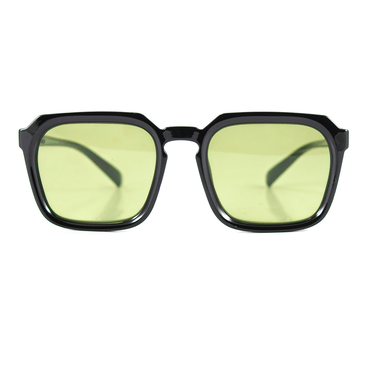 Monaco Negro Brillo Lente Verde