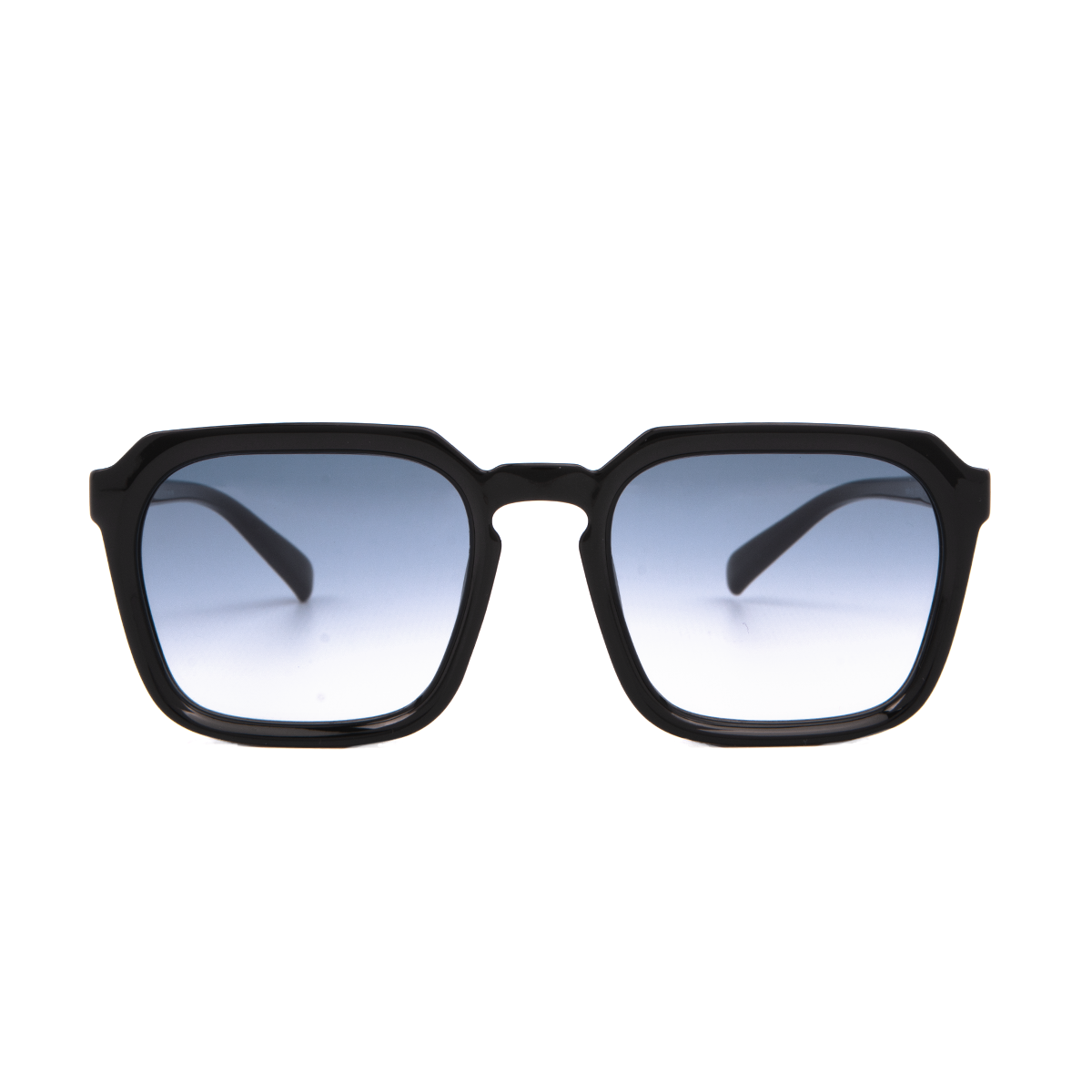 Anteojos de Sol MONACO NEGRO BRILLO LENTE AZUL DEGRADE Infinit