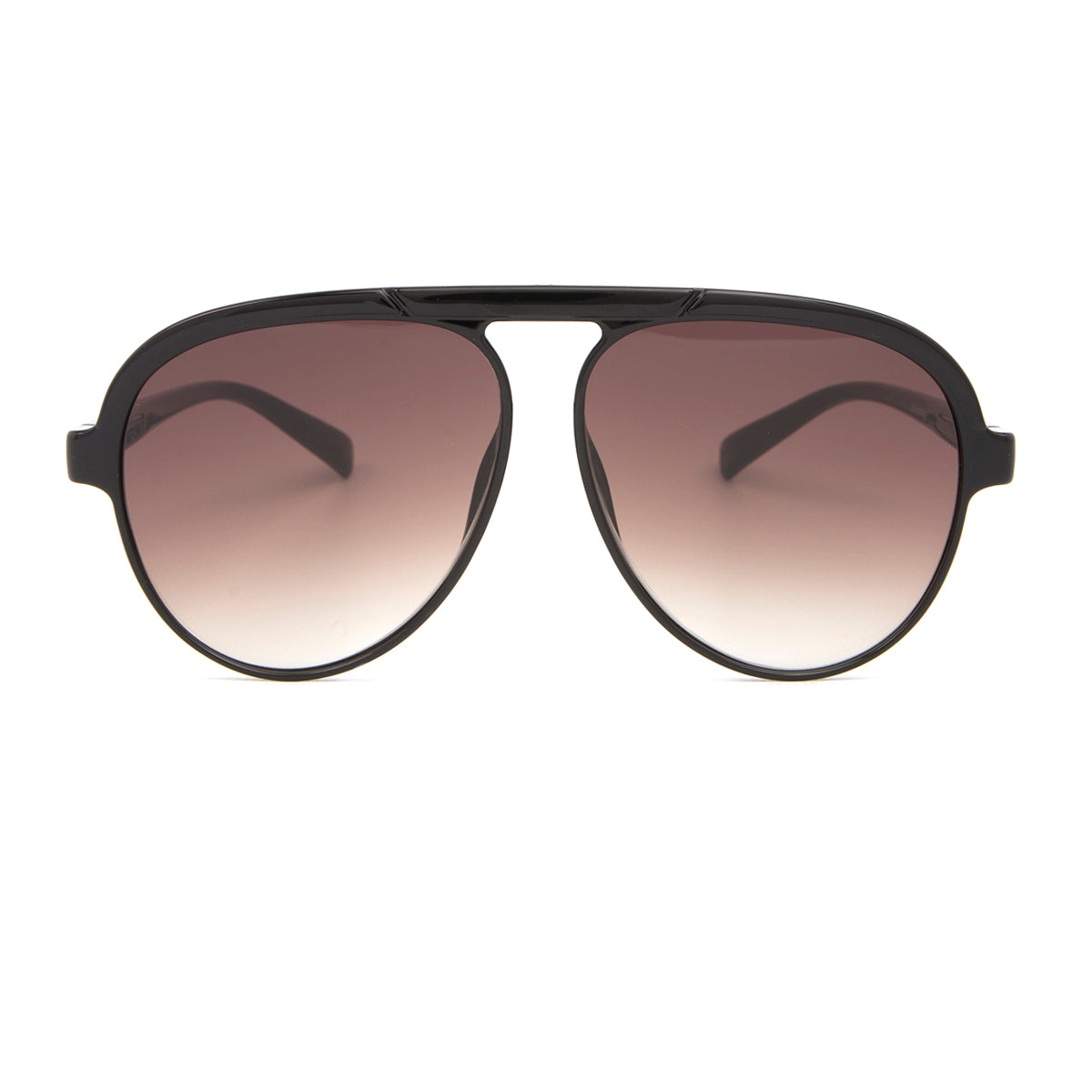Paris Negro Brillo Lente Marron Degrade