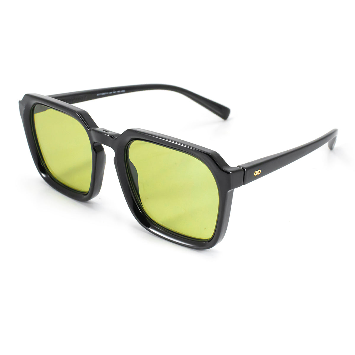 Monaco Negro Brillo Lente Verde