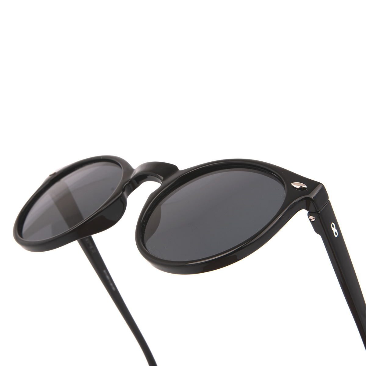 Tulum Negro Brillo Lente Gris Polarizado