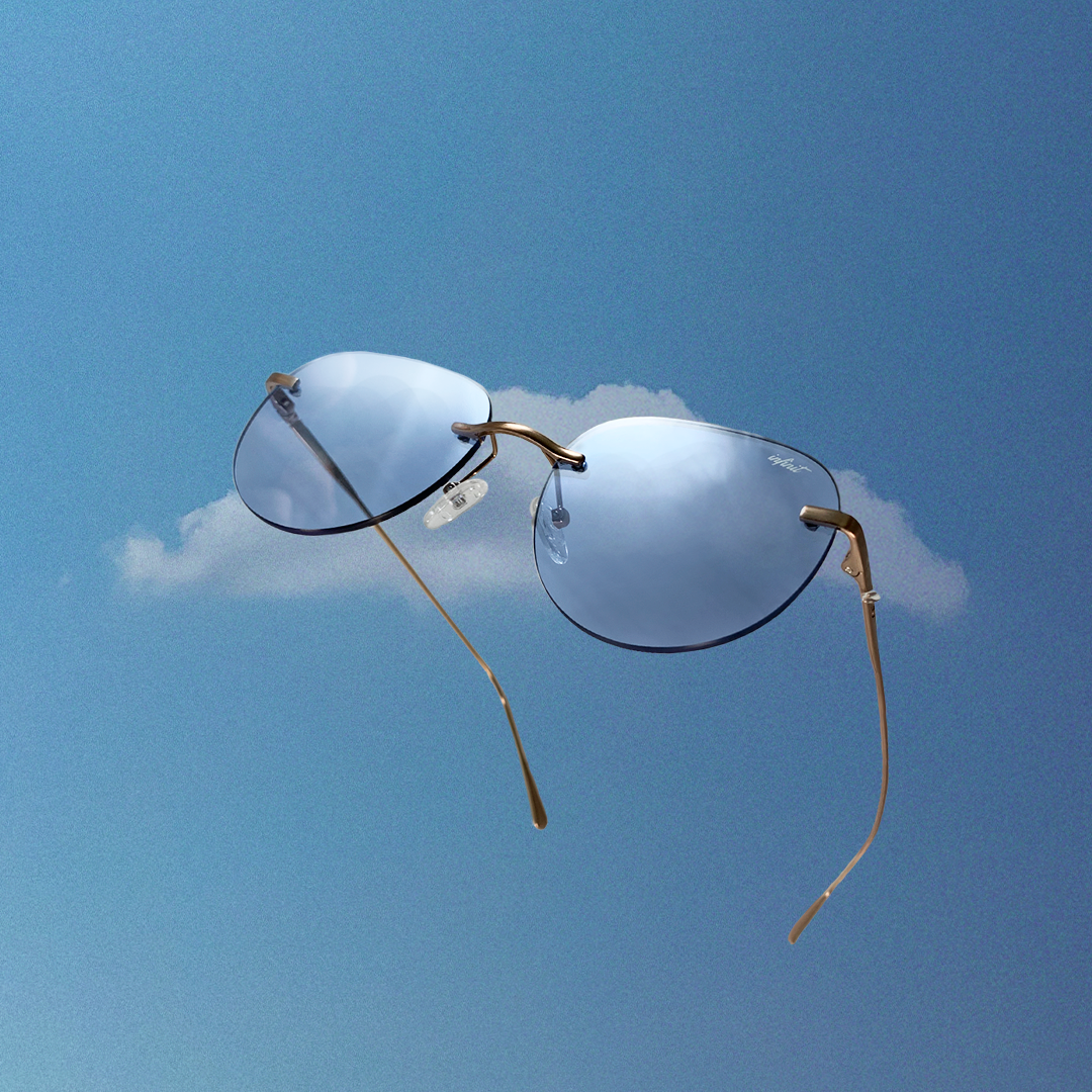 Aero Panto Marron Lente Celeste