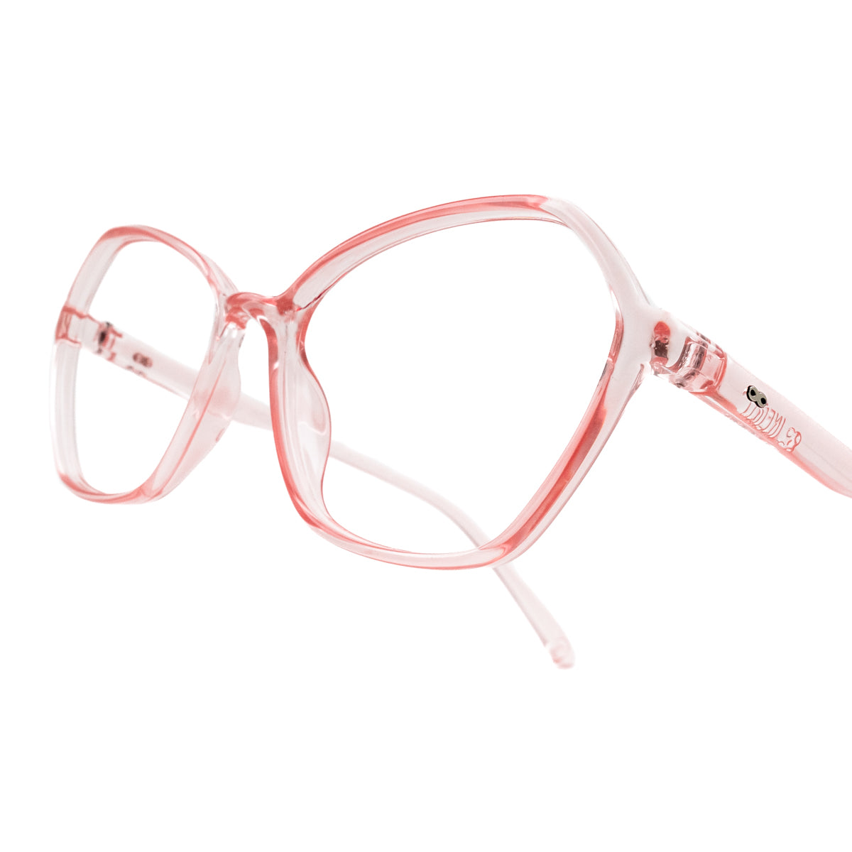 Anteojos Filtro Luz Azul Vancouver Translucido Rosa
