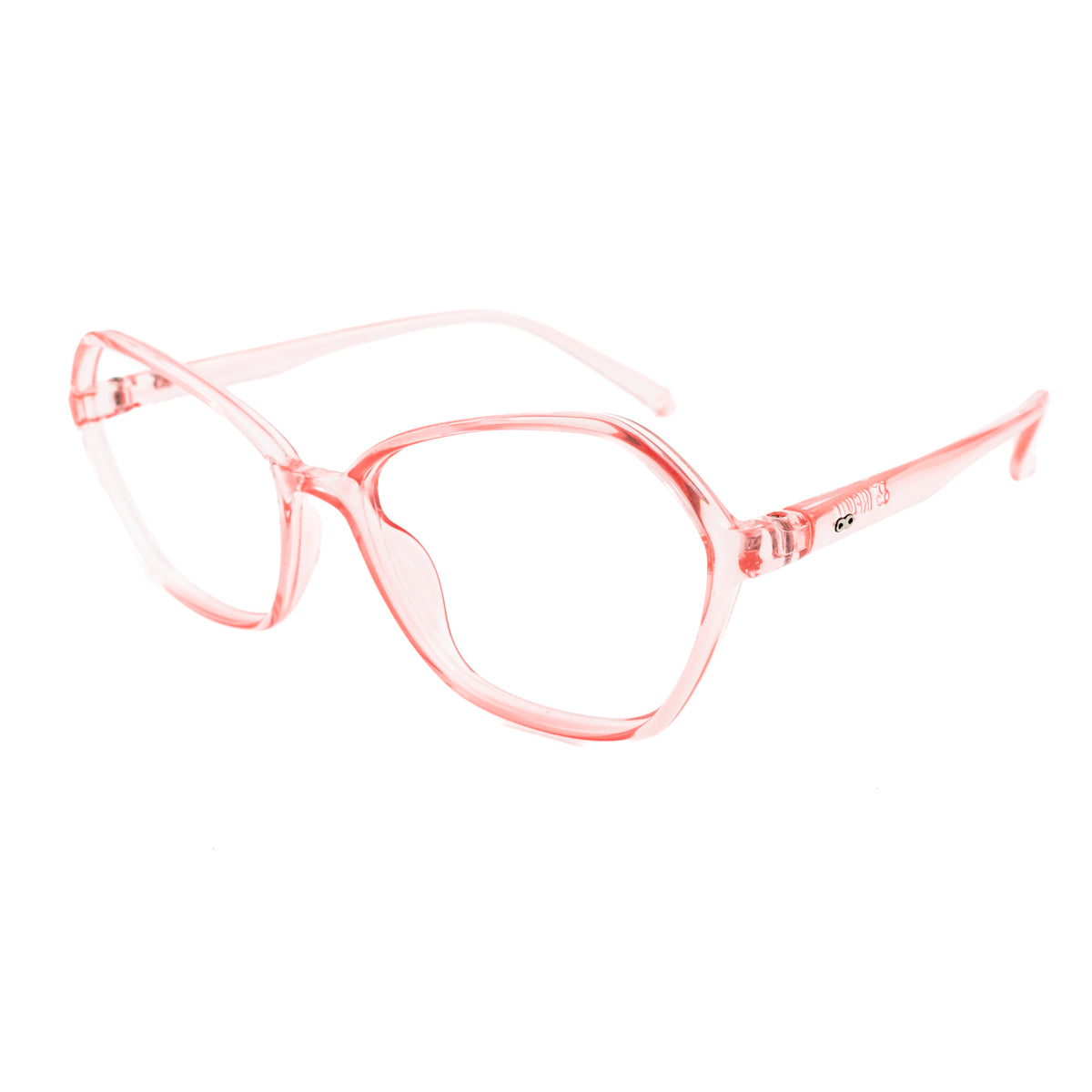 Anteojos Filtro Luz Azul Vancouver Translucido Rosa