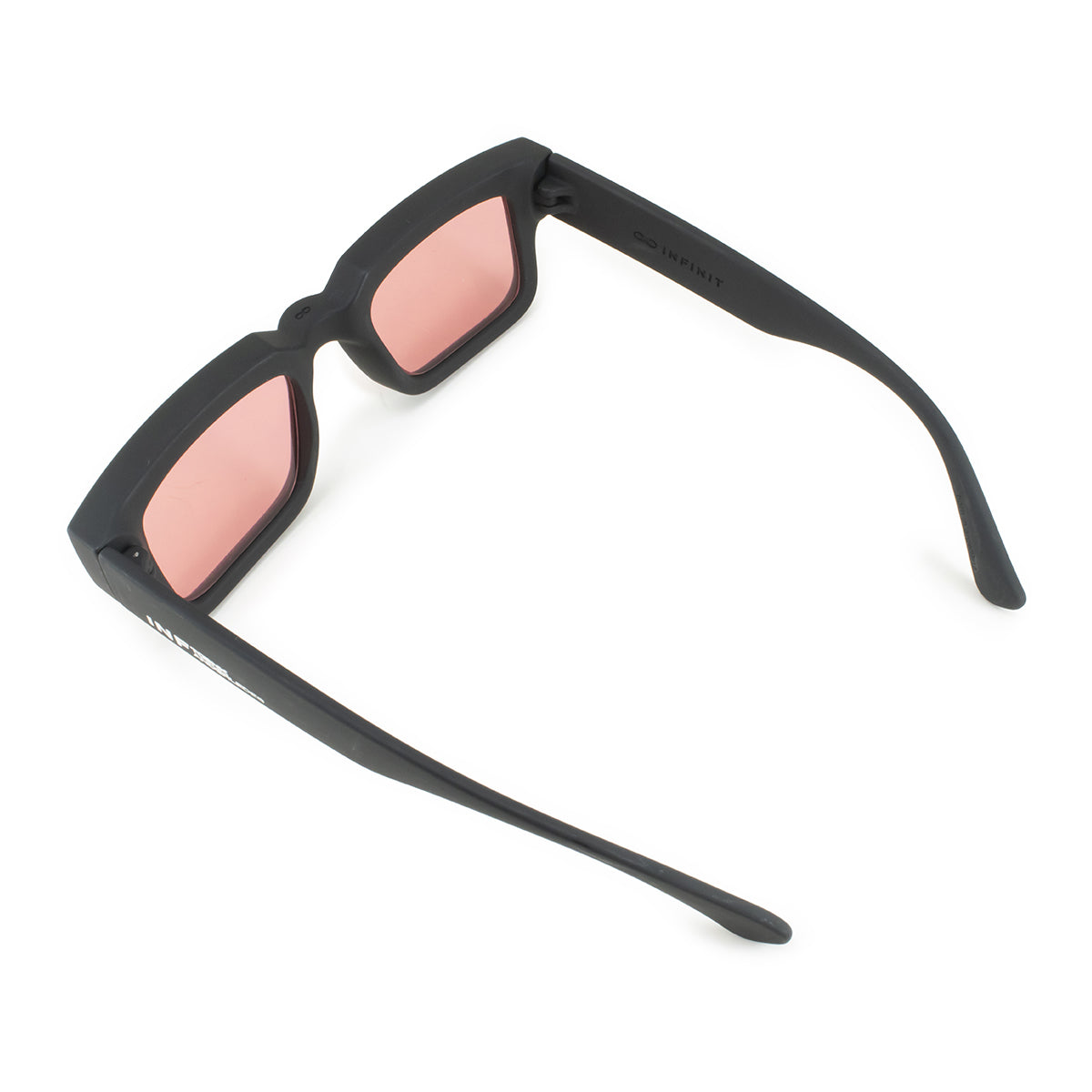 Exclamation Negro Mate Lente Rosa