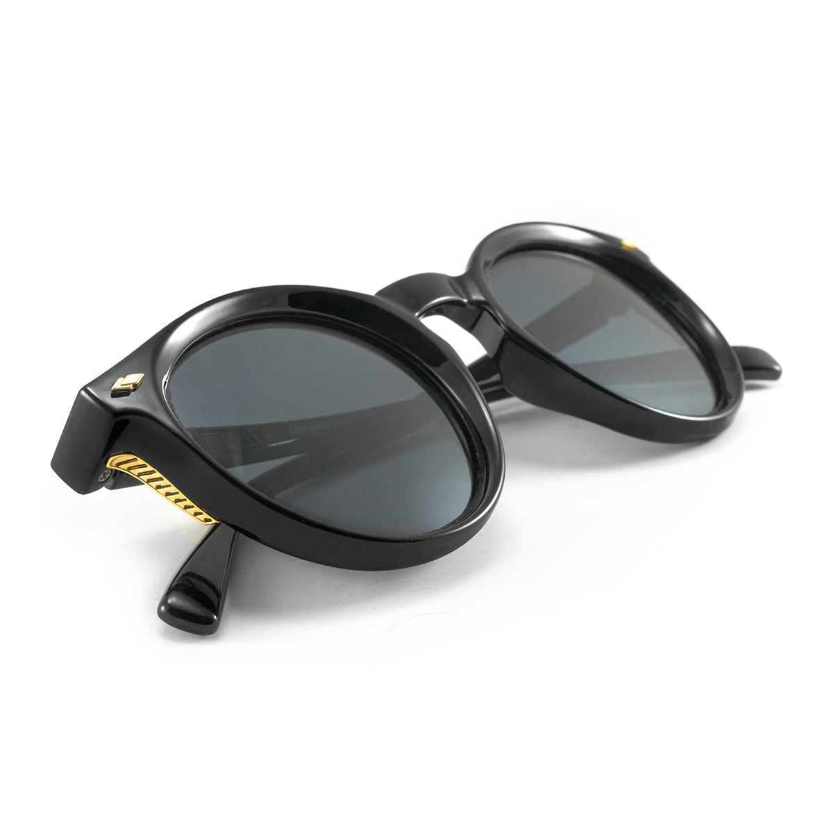 Holbox Negro Brillo Lente Gris Polarizado