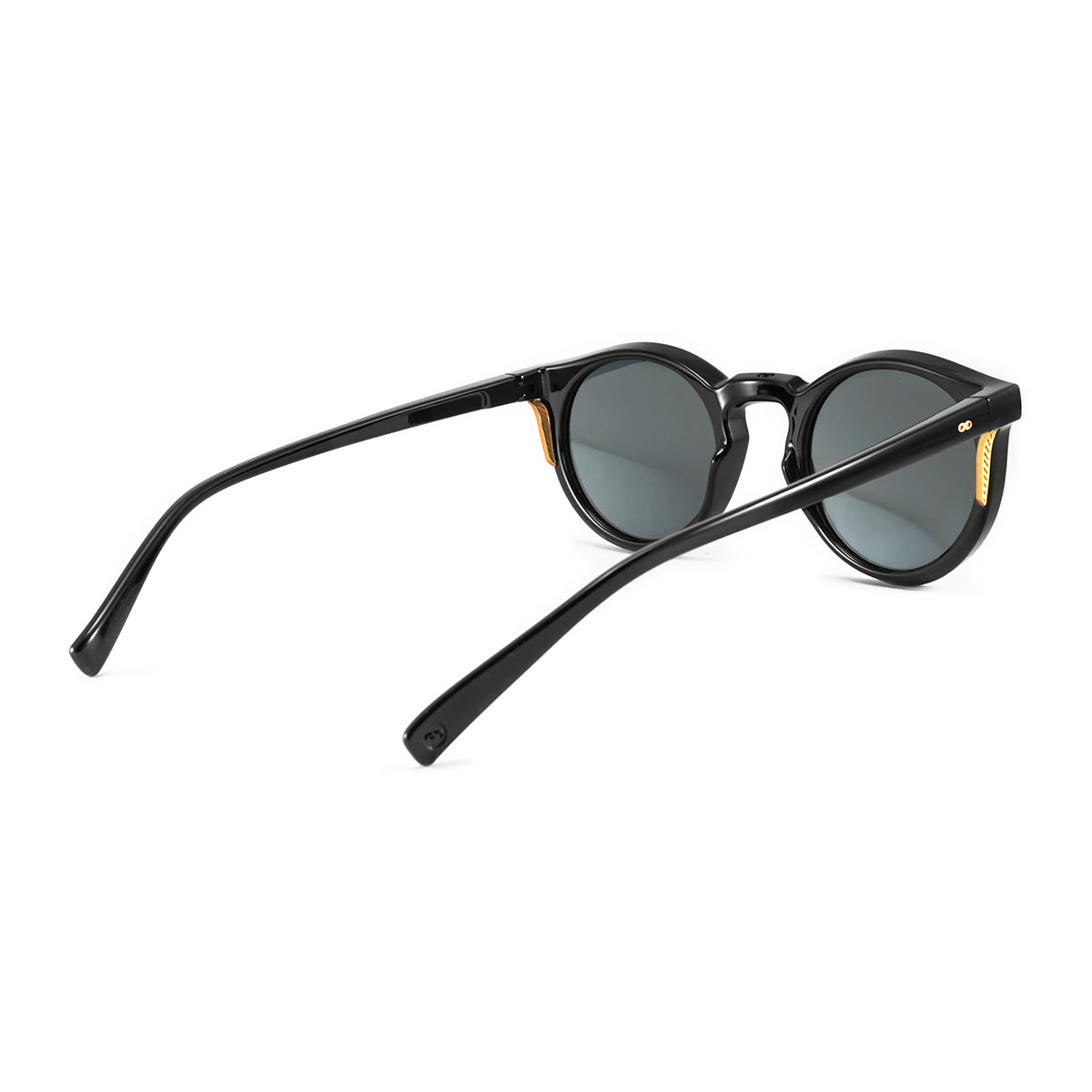 Holbox Negro Brillo Lente Gris Polarizado