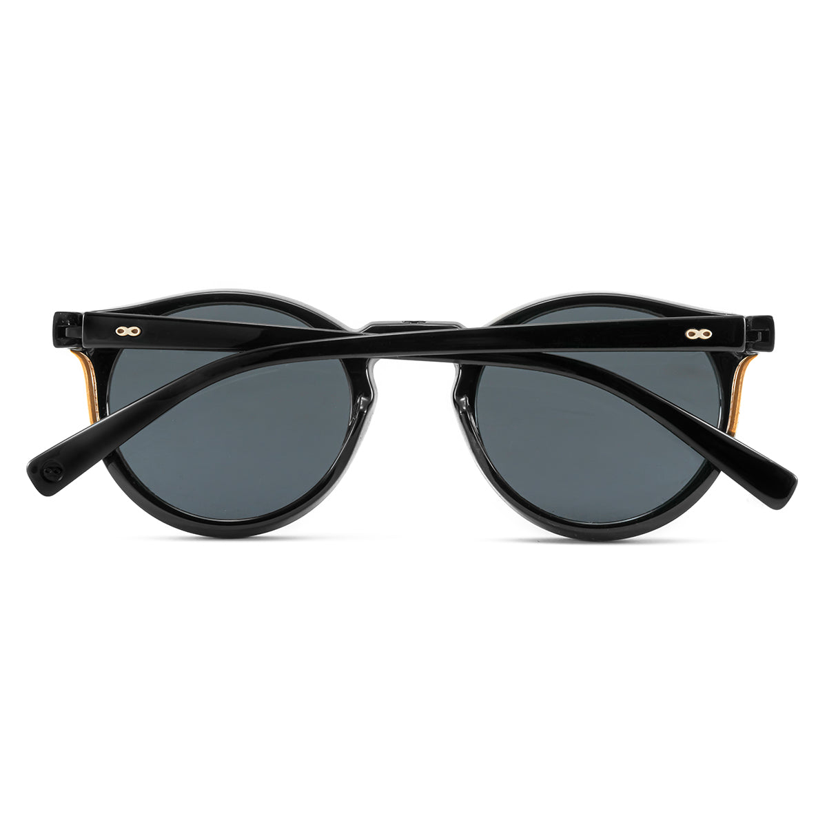 Holbox Negro Brillo Lente Gris Polarizado