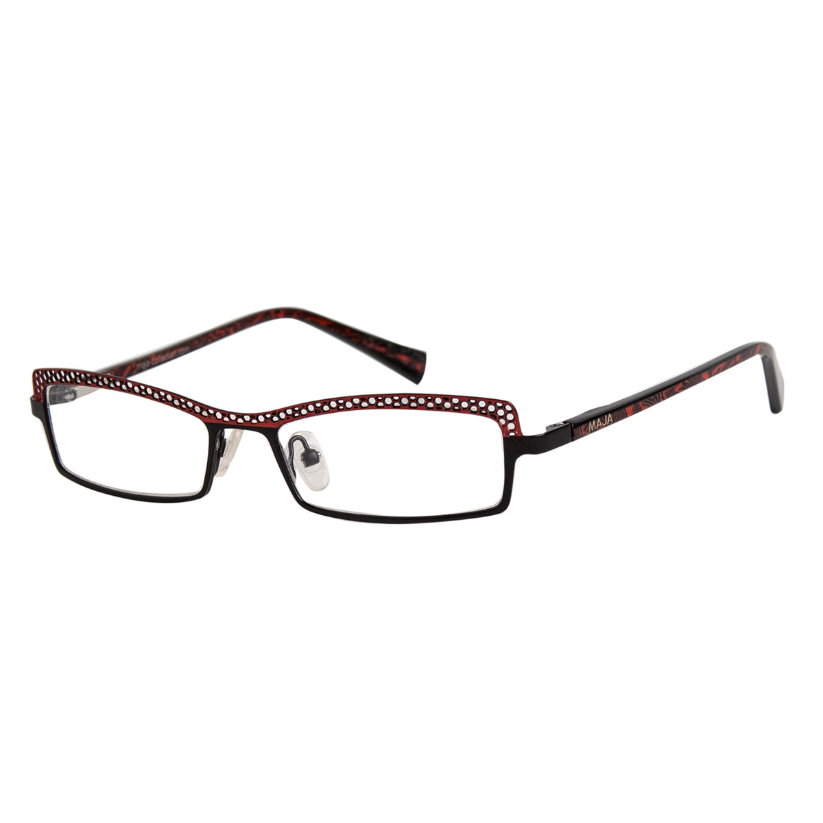 Armazon Maja Jhb6796 Negro Brillo Rojo