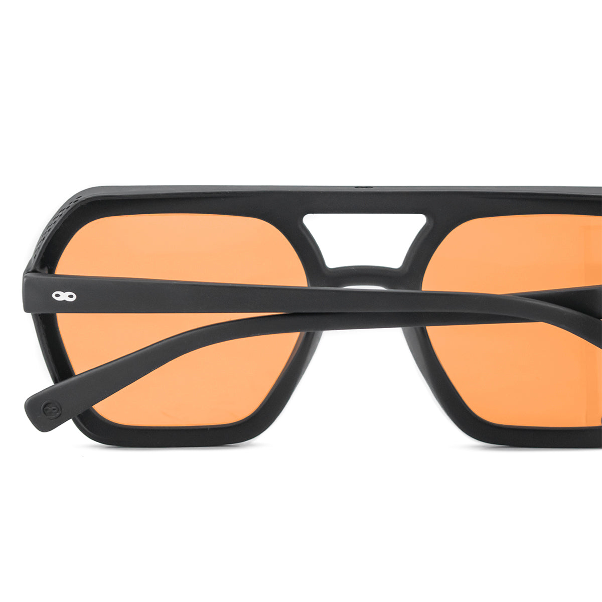 Lyon Negro Mate Lente Naranja