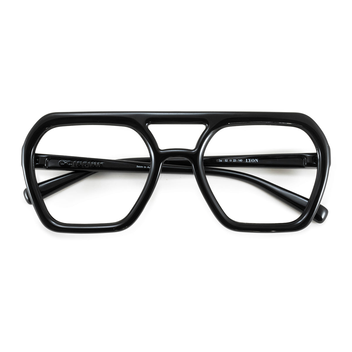 Armazon Lyon Negro Brillo