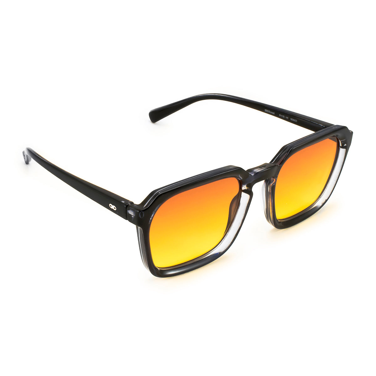 Monaco Translúcido Negro Lente Sunset Degrade