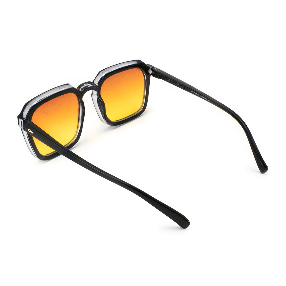 Monaco Translúcido Negro Lente Sunset Degrade