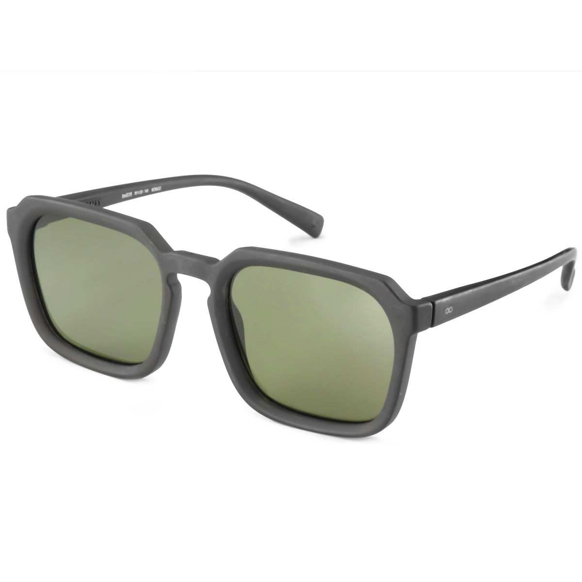Monaco Negro Mate Lente Verde - imagen 1