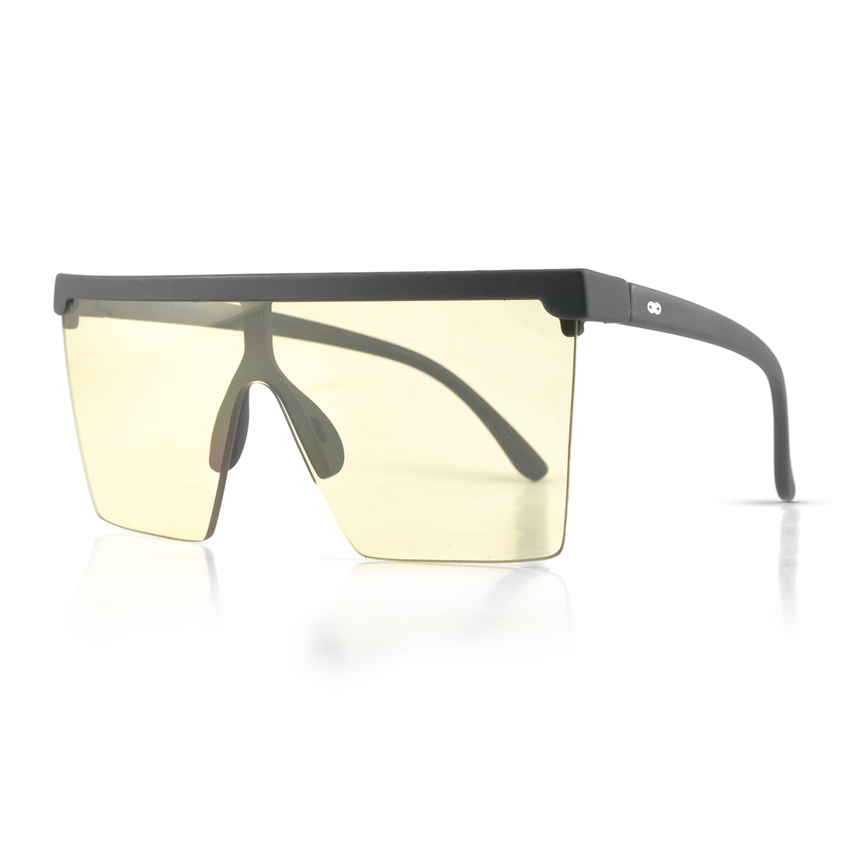 Moscow Negro Mate Lente Amarilla