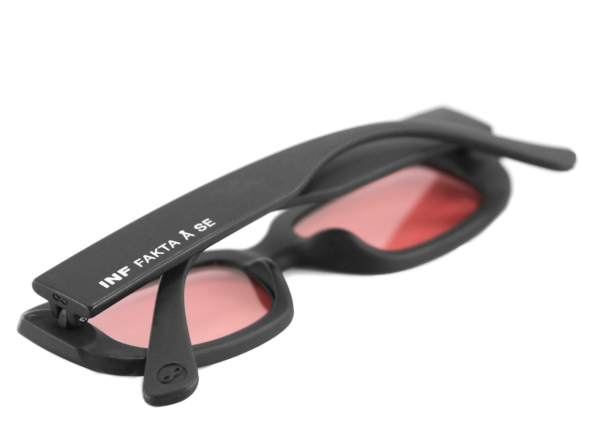 New York Negro Mate Lente Rosa
