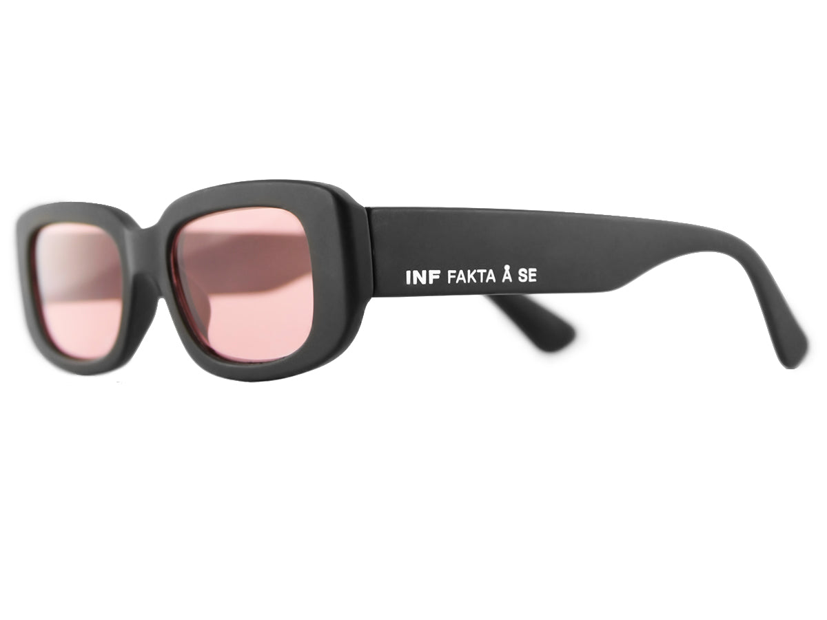 New York Negro Mate Lente Rosa