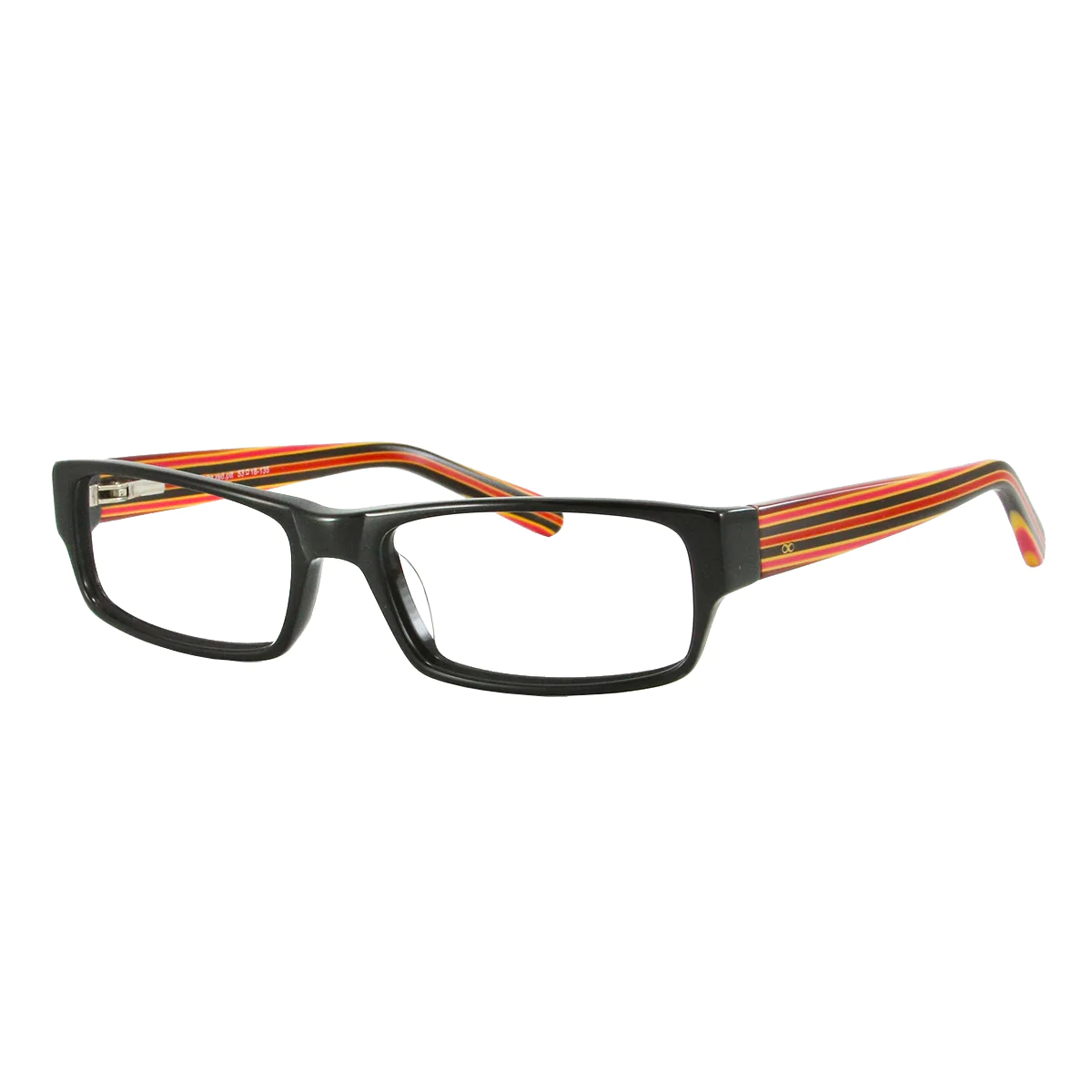Armazon K345 Negro Brillo Rojo