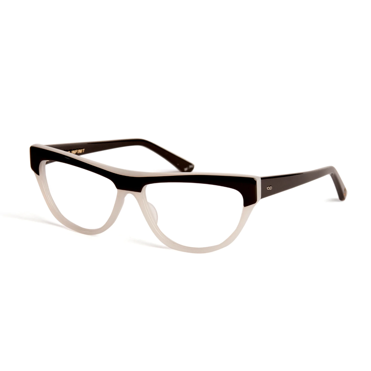 Armazon Lupe Negro Brillo Plateado