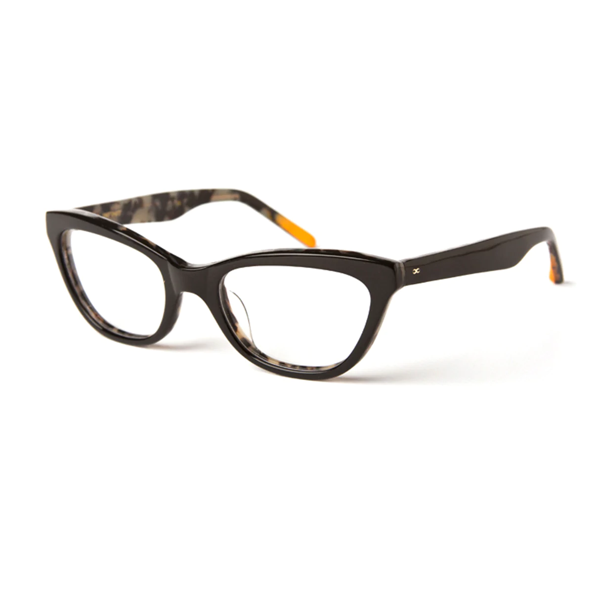 Armazon Malena Negro Brillo Carey Milky