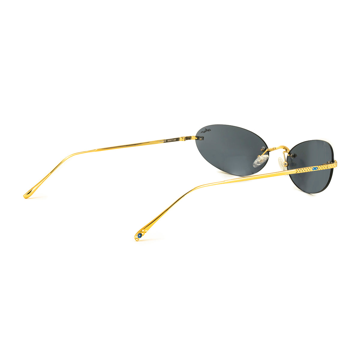 Aero Oval Gold Lente Gris