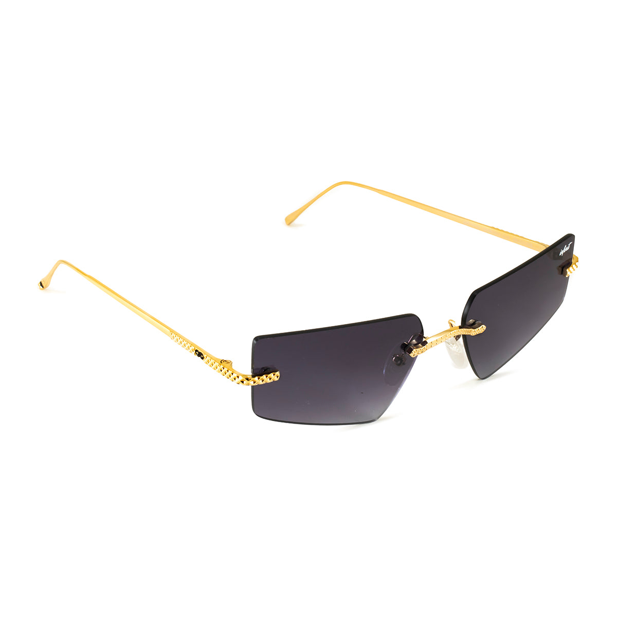 Anteojos De Sol Aero Rapid Gold Lente Gris Degrade