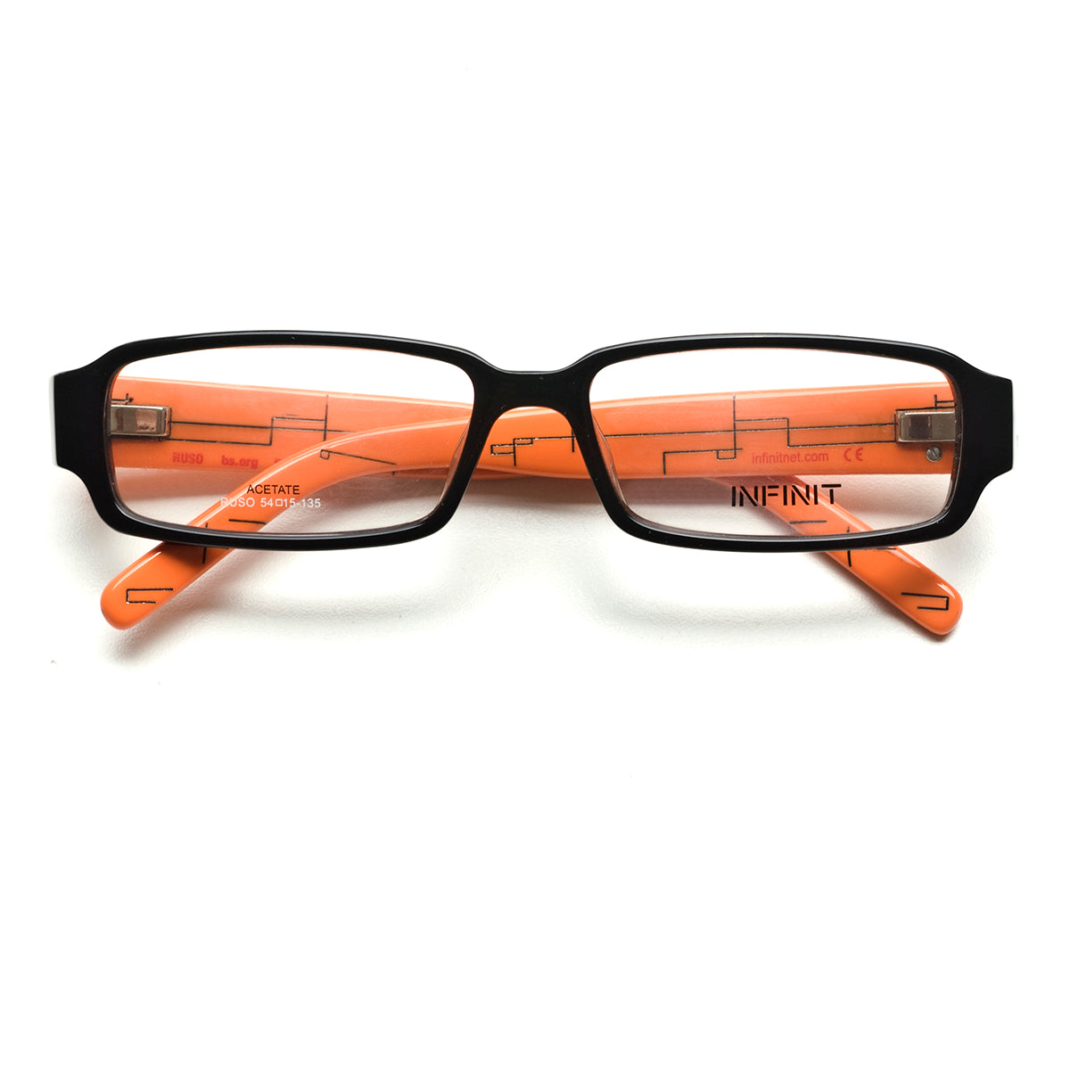 Armazon Ruso Negro Brillo Naranja