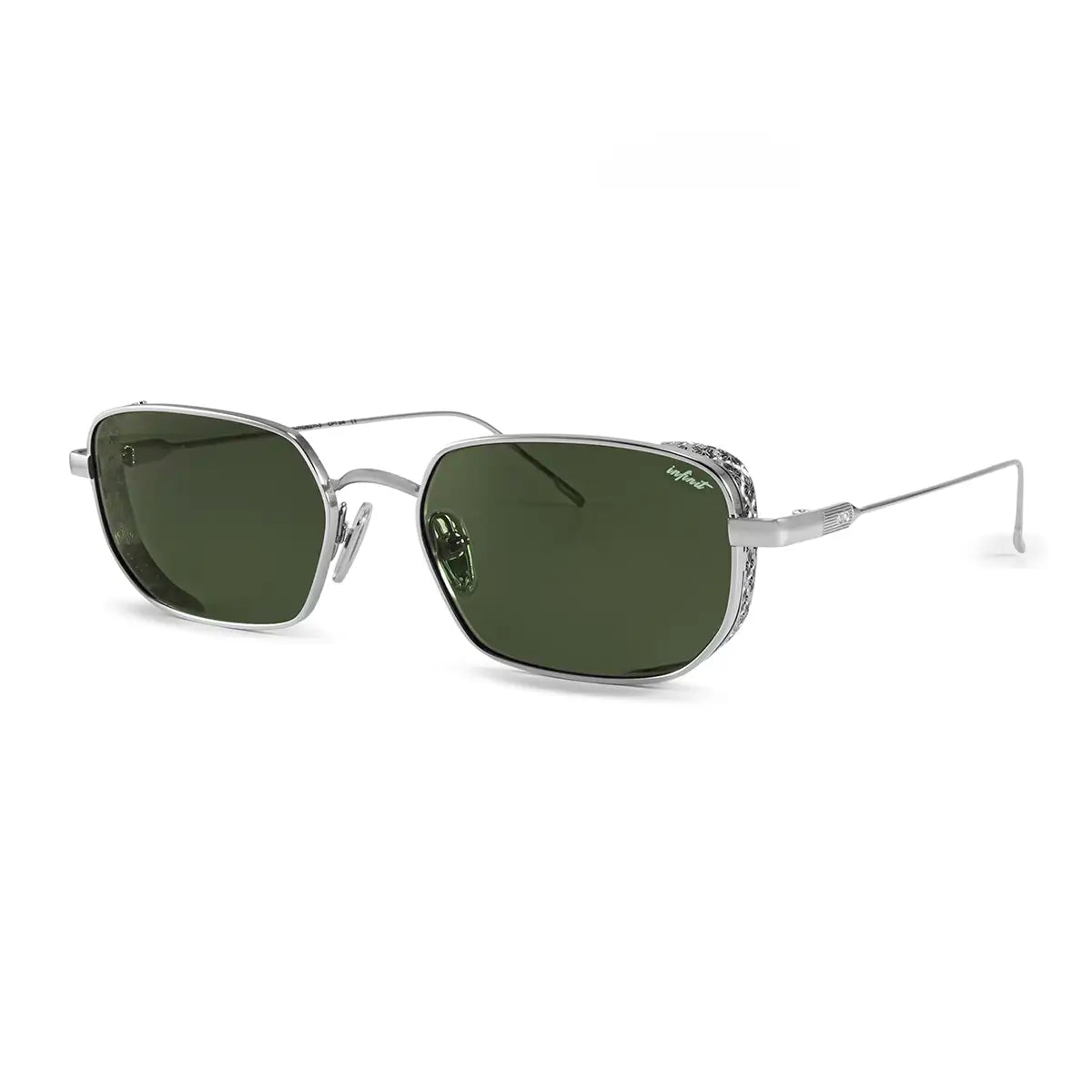 Palmyra Plateado Lente Verde