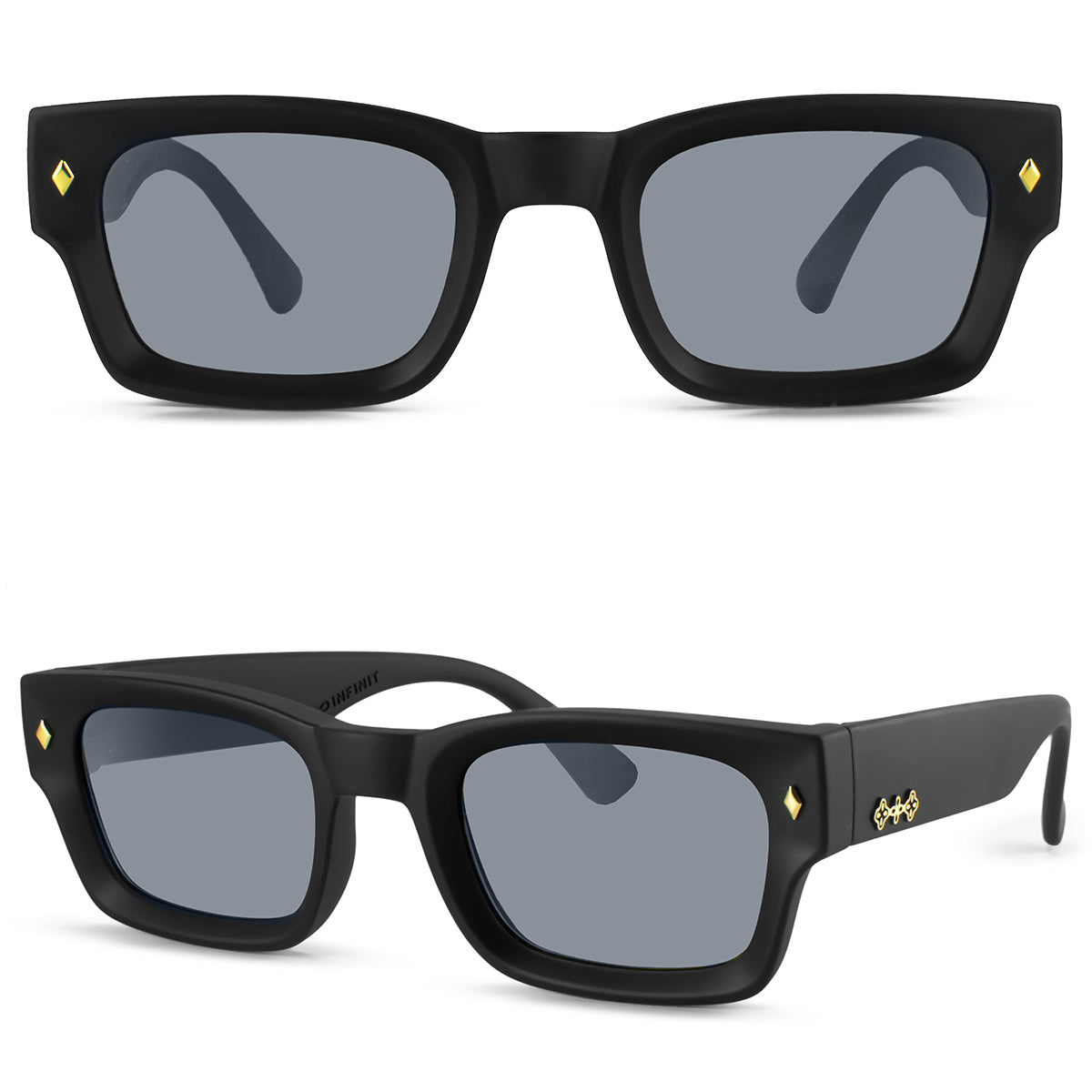 Admiration Negro Mate Lente Gris