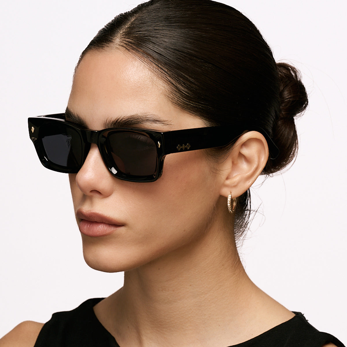 Admiration Negro Brillo Lente Gris