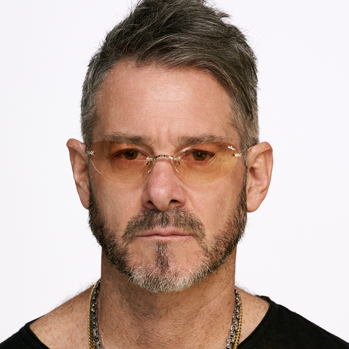 Aero Oval Gold Lente Naranja Degrade