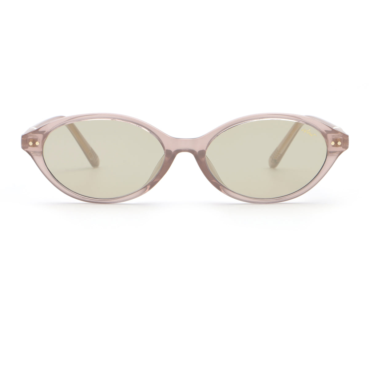 Afrodita Translucido Rosa Lente Espejada Suave Dorada