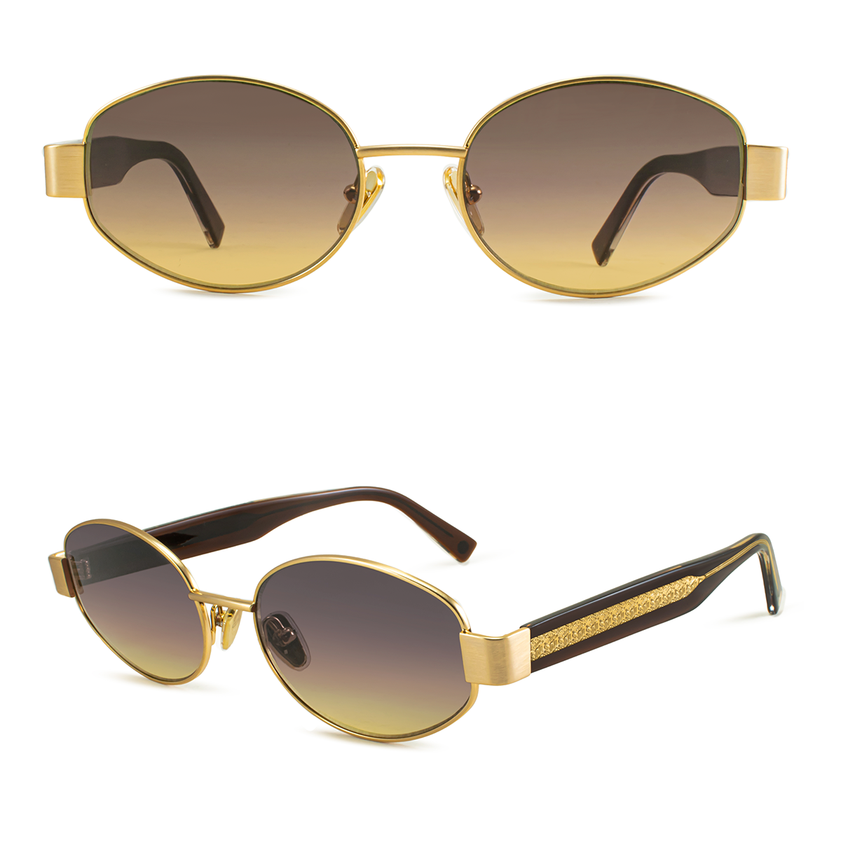 Alabama Dorado Lente Marron Degrade