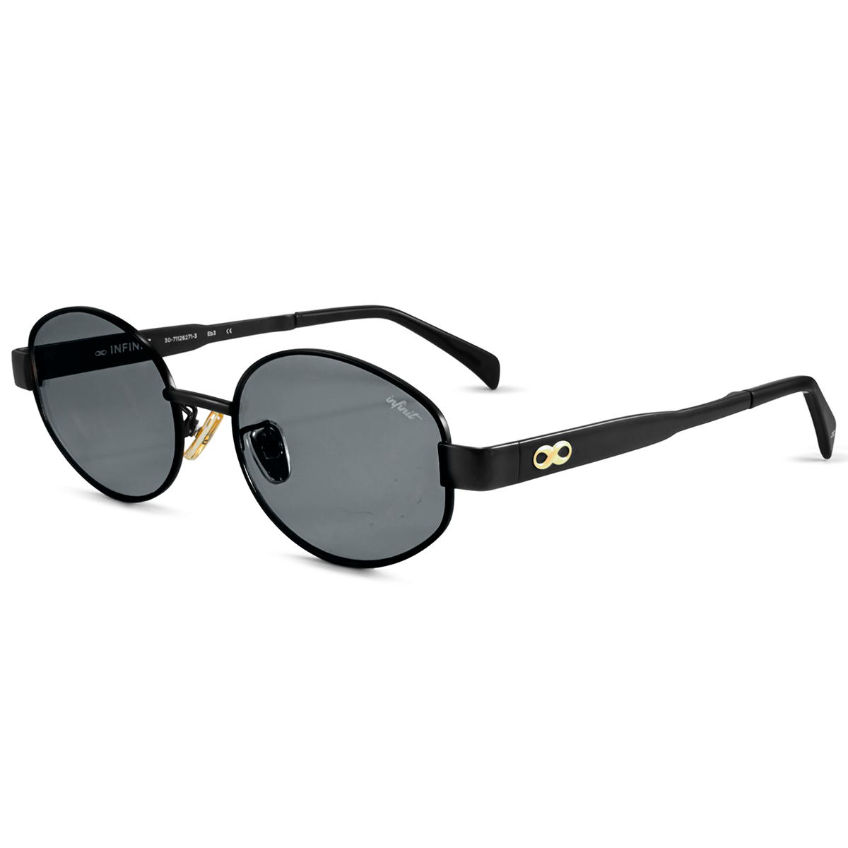 Alaska Negro Lente Gris