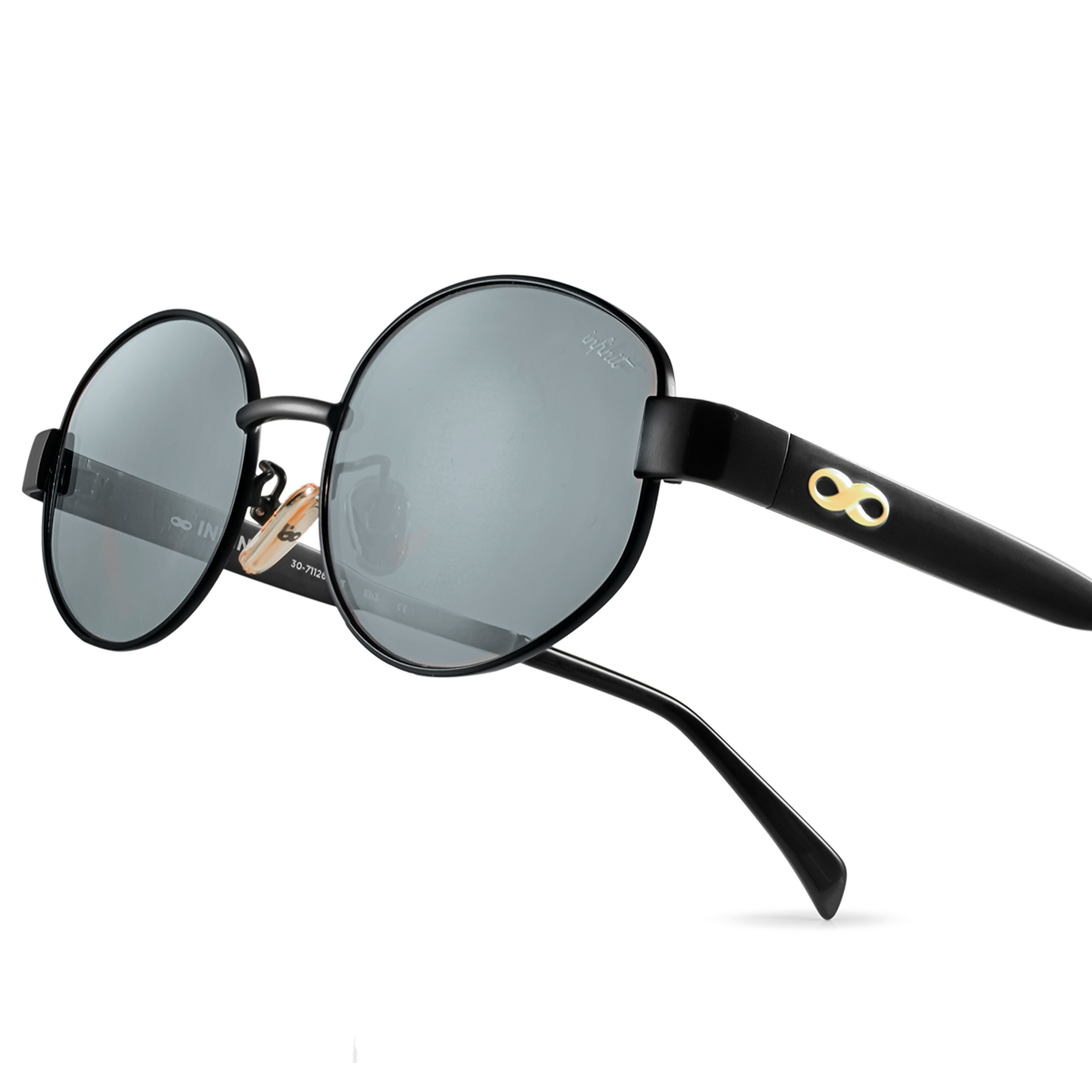 Alaska Negro Lente Gris