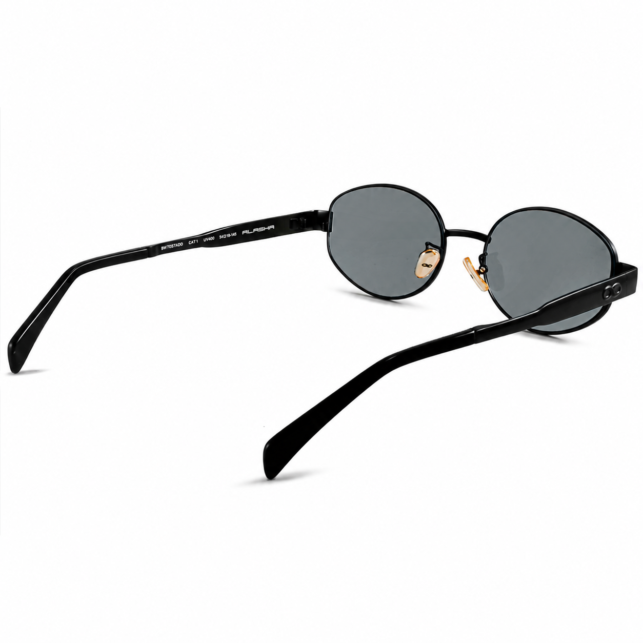 Alaska Negro Lente Gris