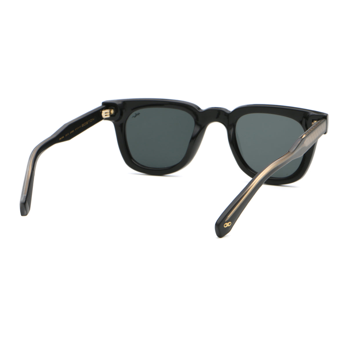 Boston Negro Mate Lente Gris