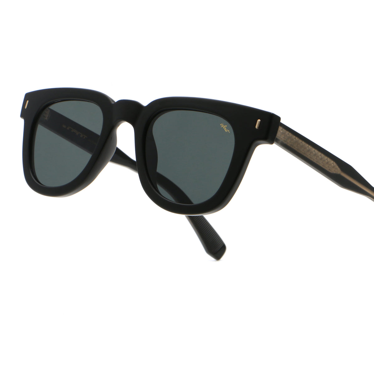 Boston Negro Mate Lente Gris