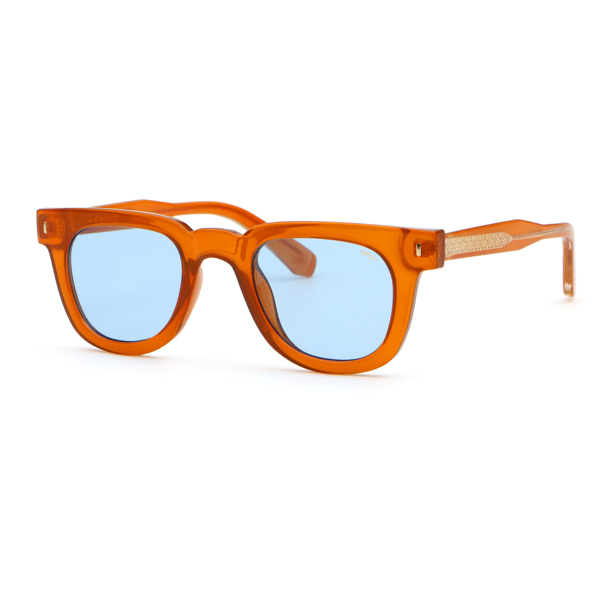 Boston Caramelo Lente Azul