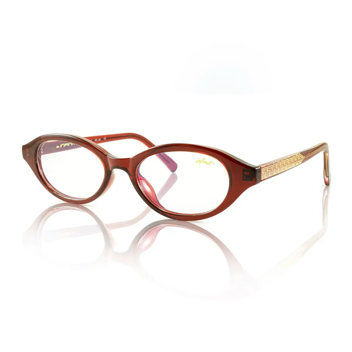 Anteojos Filtro Luz Azul Brigitte Bordo con Antireflejo