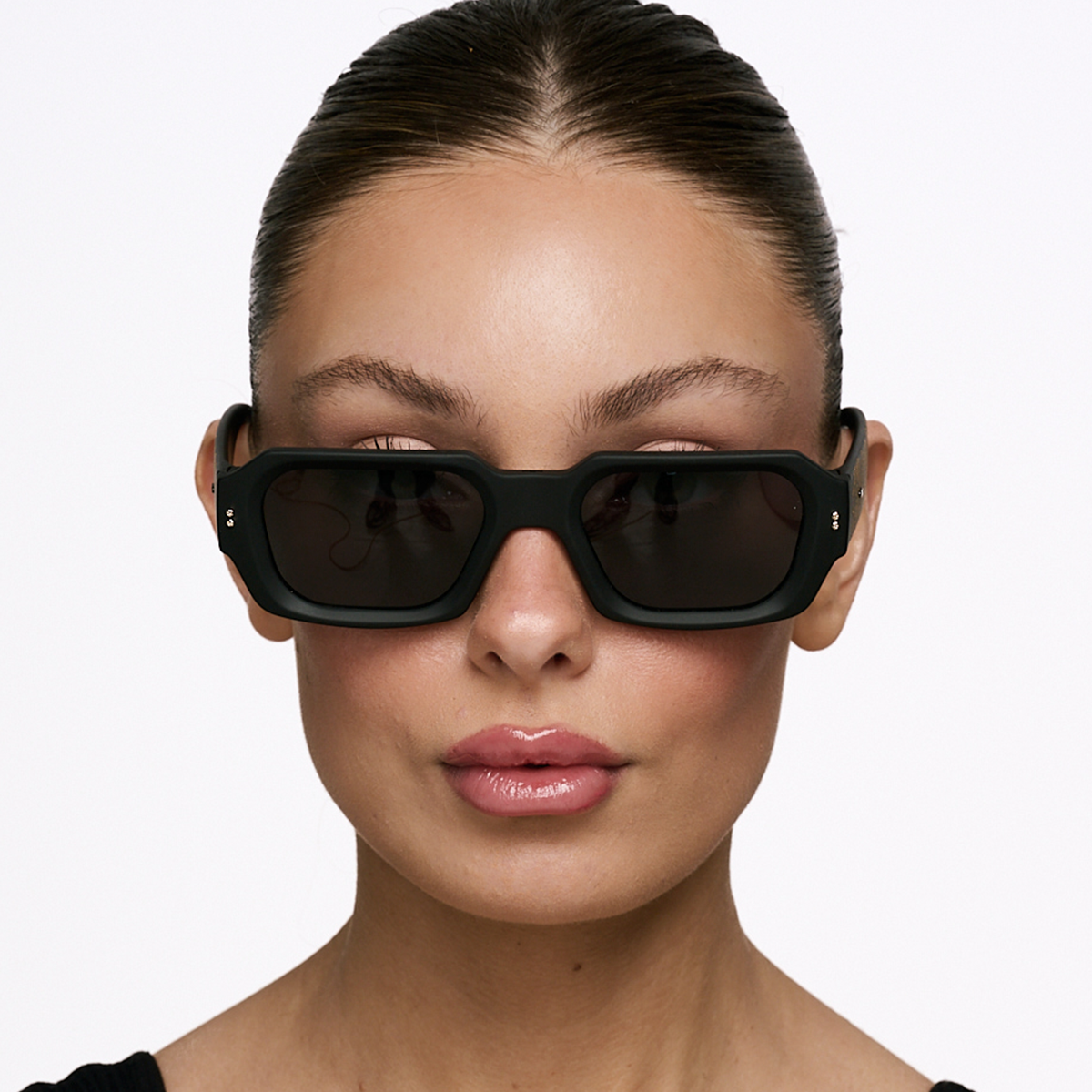 Bronx Dragon Dorado Negro Mate Lente Gris