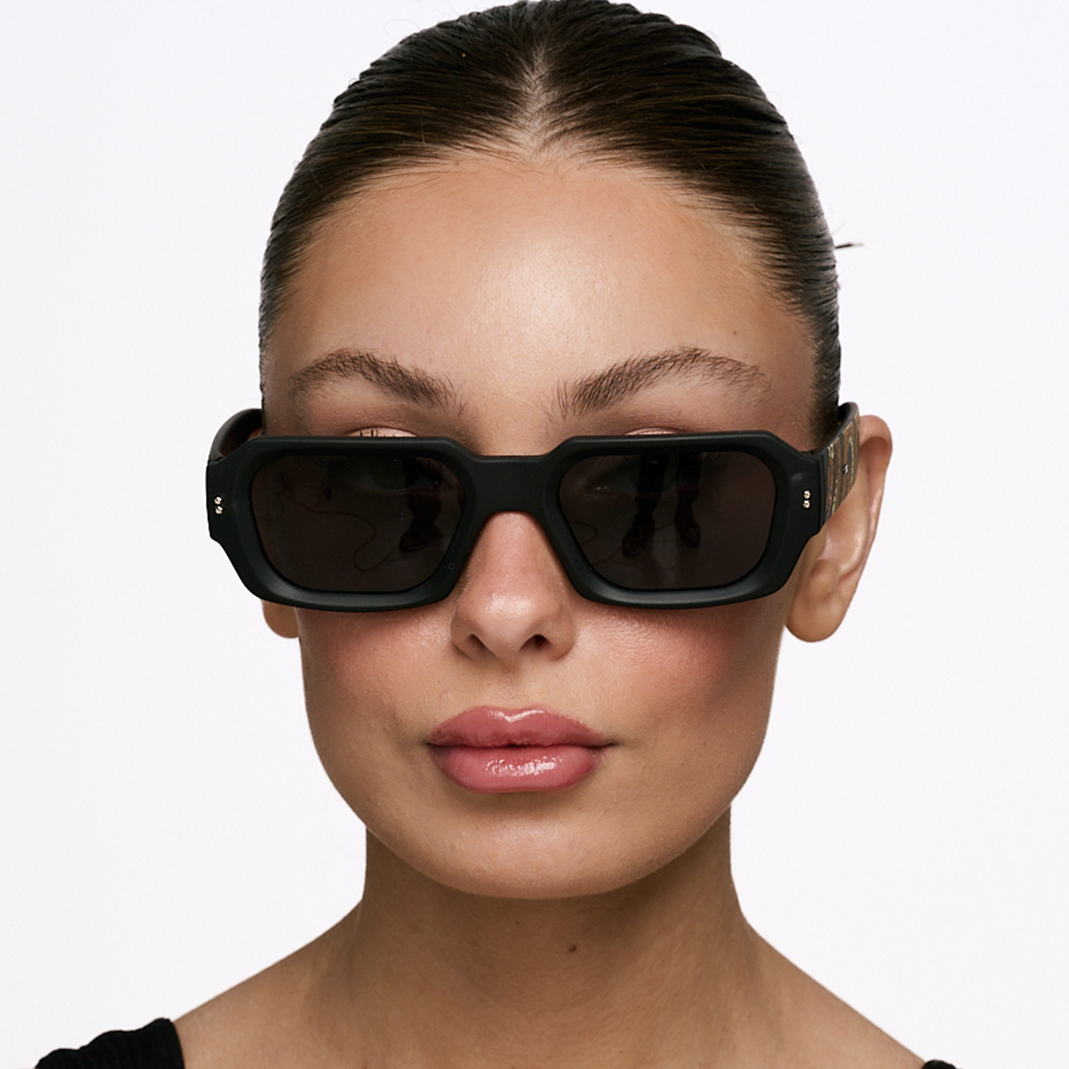 Bronx Dragon Colors Negro Mate Lente Gris