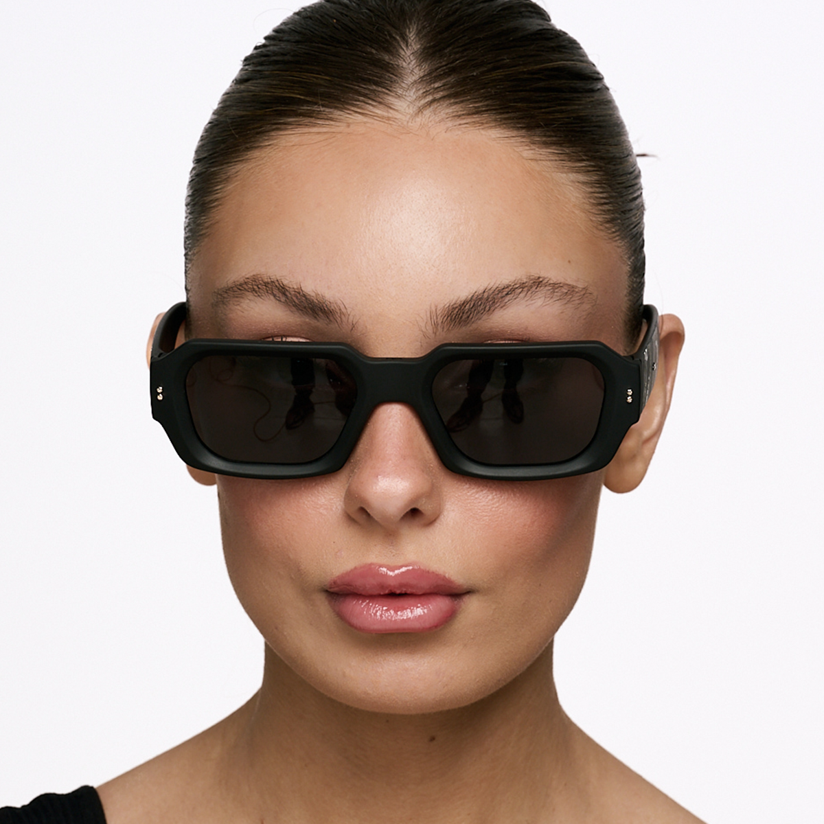 Bronx Dragon Silver Negro Mate Lente Gris